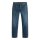 Levis Herren Jeans - "501 Original", Baumwoll-Denim, Länge 32, Straight Fit Dunkelblau 31W/32L