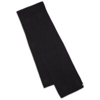 BOSS Herren Schal mit Wolle - Magic Scarf, Rippstrick, 170x26cm, One Size Schwarz