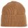 BOSS Herren Mütze mit Wolle - Magico Hat, Beanie, Rippstrick, One Size, Cotton-Mix Beige