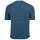 BOSS mens T-shirt, waffle look - Waffle T-shirt, logo, round neck, logo, cotton blend Blue 2XL (XX-Large)