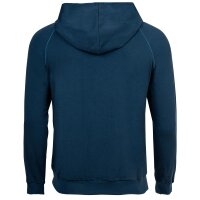 BOSS Herren Sweatjacke mit Hoodie - Mix & Match Jacket H, Kapuze, Stretch Cotton Blau (Open Blue 480) M