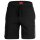 HUGO Herren Shorts, Waffeloptik - Austin Shorts, Struktur, Logo, Baumwoll-Mix Schwarz S