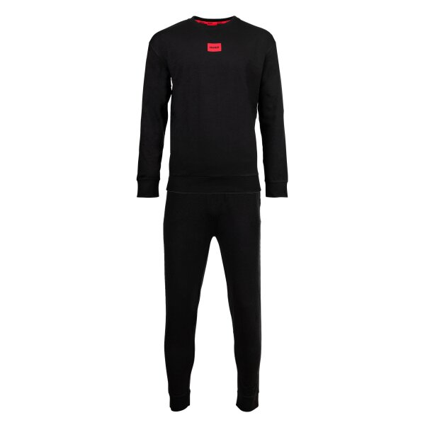 HUGO Herren Trainingsanzug - Galaxy Long Set, Sweatshirt mit Hose, Stretch Cotton