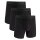 UNDER ARMOUR Herren Boxershorts, 3er Pack - Performance Tech Mesh Boxer Briefs Solid 6 in, Stretch, einfarbig Schwarz XL