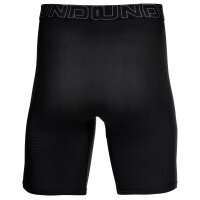 UNDER ARMOUR Herren Lange Boxershorts, 3er Pack - Performance Tech Mesh Long Boxer - Solid 9 in, Stretch, einfarbig Schwarz L