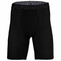 UNDER ARMOUR Herren Lange Boxershorts, 3er Pack - Performance Tech Mesh Long Boxer - Solid 9, Stretch, einfarbig Schwarz M