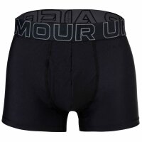 UNDER ARMOUR Herren Boxershorts, 3er Pack - Performance Tech Trunks - Novelty 3, Camouflage, Stretch Schwarz/Grau M
