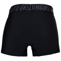 UNDER ARMOUR Herren Boxershorts, 3er Pack - Performance Tech Trunks - Novelty 3, Camouflage, Stretch Schwarz/Grau 2XL