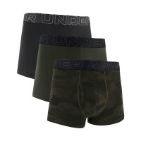 UNDER ARMOUR Herren Boxershorts, 3er Pack - Performance Cotton Trunks - Novelty 3 in, Stretch, Baumwollmischung, Camouflage