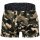 UNDER ARMOUR Mens Boxer Shorts, 3-Pack - Performance Cotton Trunks - Novelty 3", Stretch, cotton blend, camouflage Black/Green M (Medium)