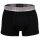 EMPORIO ARMANI mens trunks, 3-pack - SHINY LOGOBAND, shorts, stretch cotton Black M (Medium)