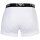 EMPORIO ARMANI Herren Trunks, 3er Pack - BOLD MONOGRAM, Shorts, Stretch Cotton Weiß S
