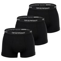 EMPORIO ARMANI Herren Trunks, 3er Pack - CORE LOGOBAND,...