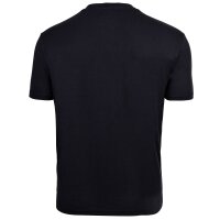 A|X ARMANI EXCHANGE Herren T-Shirt - Rundhals, Kurzarm, Logo Stickerei, Baumwolle Dunkelblau S