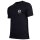 A|X ARMANI EXCHANGE Mens T-Shirt - Round Neck, Short Sleeves, Logo Embroidery, Cotton Dark Blue S (Small)