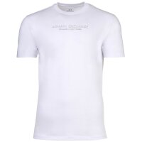 A|X ARMANI EXCHANGE Mens T-Shirt – Crew Neck, Short Sleeve, Logo, Cotton White S (Small)