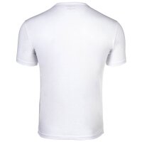 EMPORIO ARMANI Herren T-Shirts, 2er Pack - CORE LOGOBAND, V-Neck, Regular Fit, Stretch Cotton Weiß S