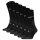 HEAD Unisex Wandersocken, 6er Pack - Hiking All Climates Crew, Sportsocken, Logo Schwarz 35-38