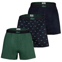 LACOSTE Men Web Boxer Shorts, 3-Pack – Underwear,...
