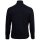 LACOSTE Herren Pullover - Troyer-Kragen, Rippstrick, Wolle Dunkelblau S