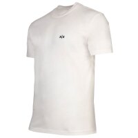 A|X ARMANI EXCHANGE Herren T-Shirt - Rundhals, Kurzarm, Logo, Baumwolle Weiß S