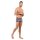 HOM Herren Boxershort - Trunk, Willy, Plume, federleicht Blau/Gelb/Pink S