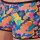 HOM Herren Boxershort - Trunk, Willy, Plume, federleicht Blau/Gelb/Pink S