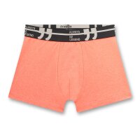 Sanetta Jungen Hipshorts, 5er Pack - Teens, Boxershorts, Single Jersey Schwarz/Blau/Orange 152