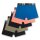 Sanetta Jungen Hipshorts, 5er Pack - Teens, Boxershorts, Single Jersey Schwarz/Blau/Orange 164