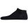 HUGO men sneaker socks, pack of 12 - plain, cotton blend, logo Black/white 39-42