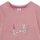 Sanetta girls pyjamas, long - Kids, mouse print, velour Rosa 104
