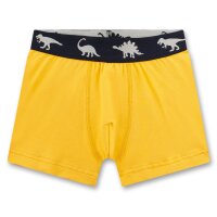 Sanetta Jungen Shorts, 5er Pack -  Kids, Single Jersey, Baumwollmischung Gelb/Blau 092