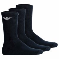 EMPORIO ARMANI Mens Quarter Socks, 3-Pack - SPORTY...