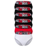 DIESEL womens high-waist briefs, 6-pack - SAM-D-CORE,...