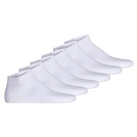 DIESEL Unisex Sneakersocken, 6er Pack - SKM-GOST-SIXPACK, Low Cut, einfarbig Weiß 35-38