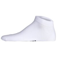 DIESEL Unisex Sneakersocken, 6er Pack - SKM-GOST-SIXPACK, Low Cut, einfarbig Weiß 35-38