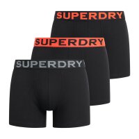 Superdry Herren Boxershorts, 3er Pack - Boxer Triple...