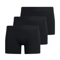 Superdry Herren Boxershorts, 3er Pack - Boxer Triple Pack, Logobund, Cotton Stretch Schwarz L