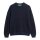 Superdry Men Knitted Jumper - Cotton Texture Jumper, Pullover, Round Neck, Plain Dark blue L (Large)