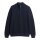Superdry Herren Strickpullover mit Zip-Stehkragen - Cotton Texture Henley, Pullover, einfarbig Dunkelblau M