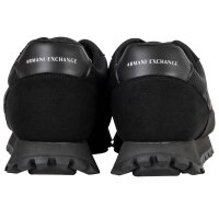 A|X ARMANI EXCHANGE Mens Sneaker – Microsuede, Mesh, Retro, Logo Black EU 41 (UK 7)