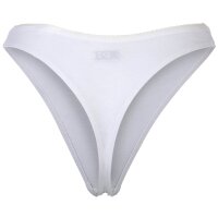 DIESEL Damen Tanga, 6er Pack - PUNCHY-D-CORE, Cotton Stretch, Logo Schwarz/Rot/Weiß XS