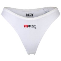 DIESEL womens tanga, 6-pack - PUNCHY-D-CORE, cotton stretch, logo Black/Red/White XS (X-Small)