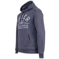 Superdry Men Hoodie - Athletic Essential Hoodie, Logo, Plain Colour Dark grey M (Medium)