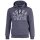 Superdry Men Hoodie - Athletic Essential Hoodie, Logo, Plain Colour Dark grey M (Medium)