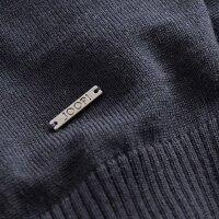 JOOP! Herren Strickpullover - JK-01Denny, Rundhals, Feinstrick, Wolle, uni Blau 3XL
