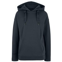 JOOP! ladies hoodie - sweatshirt, jumper, loungewear, hood, cotton, unicoloured Dark blue XL (X-Large)