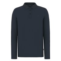 JOOP! Herren Poloshirt - Pero, Langarm, Knopfleiste, Baumwolle Dunkelblau M