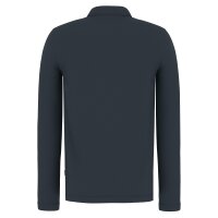 JOOP! Herren Poloshirt - Pero, Langarm, Knopfleiste, Baumwolle Dunkelblau M