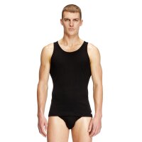 DIESEL Herren Unterhemden, 4er Pack - WALTY-D-BOX, Tanktop, ärmellos, Baumwolle Weiß/Schwarz M